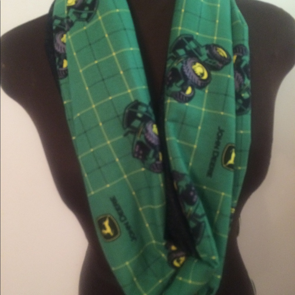 Handmade Girls/Kids JohnDeere Tractor Scarf